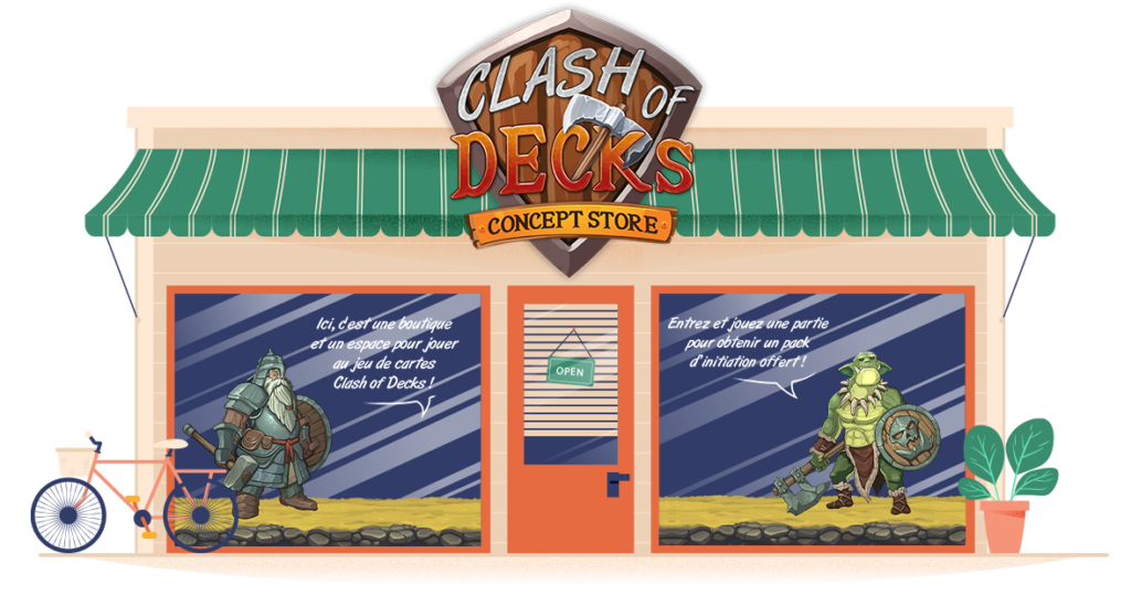 Clash Store Concept Store Clash of Decks - Clash of Decks